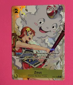 Zeus (Alt Art) OP11-106 TCG One Piece A Fist of Divine Speed - Image 1