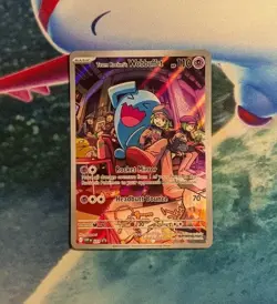 Team Rocket's Wobbuffet SVP203 - SV Black Star Promo - Pokemon Card - Near Mint - Image 1