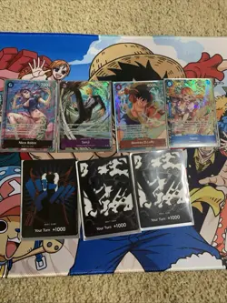 One Piece TCG Card Game Collection Sealed Promos, Dons, Straw Hats! Alt Arts - Image 1