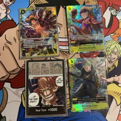 One Piece TCG Card Game Collection Sealed Promos, Dons, Straw Hats! Alt Arts - Image 2