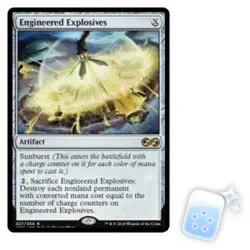 ENGINEERED EXPLOSIVES Ultimate Masters Magic MTG MINT CARD - Image 1