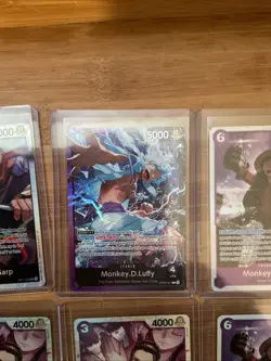 9 Card Lot Of One Piece Cards - Image 2