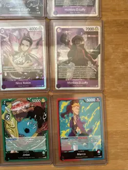 9 Card Lot Of One Piece Cards - Image 5