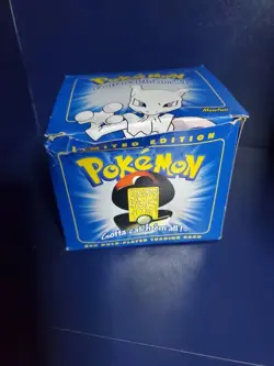 Pokemon MEWTWO 23k Gold Plated Trading Card 1999 Sealed With Box Limited Edition - Image 1