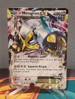 Metagross EX XY34 Black Star Promo Pokemon Card See Description - Image 1