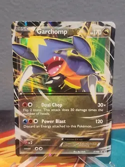 Garchomp EX XY09 Black Star Promo Pokemon Card See Description - Image 1