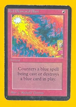 MTG RED ELEMENTAL BLAST Alpha (OldManMTG 008-179) - Image 1