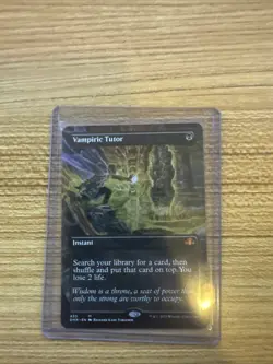 Vampiric Tutor (Borderless) Dominaria Remastered Regular - Image 1