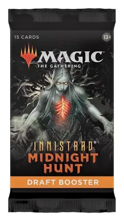Magic the Gathering: Innistrad: Midnight Hunt - Draft Booster Pack Sealed - Image 1
