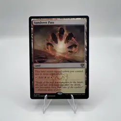 Sundown Pass 264 R Secrets of Strixhaven Magic: The Gathering Foil NM/M - Image 1