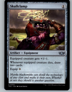 Skullclamp Commander: Tarkir: Dragonstorm Regular #103 - Image 1