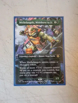 Magic Teenage Mutant Ninja Turtles Borderless 214 Michelangelo, Weirdness to 11 - Image 1