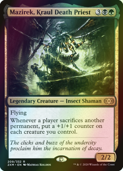 MTG Mazirek, Kraul Death Priest Foil ** Double Masters ** English - Image 1