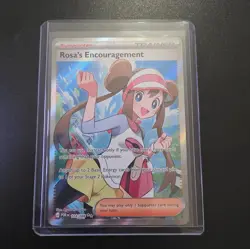Rosa’s Encouragement 114/088 Full Art Trainer Pokemon TCG Perfect Order - Image 1