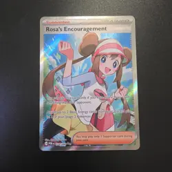Rosa’s Encouragement 114/088 Full Art Trainer Pokemon TCG Perfect Order - Image 2