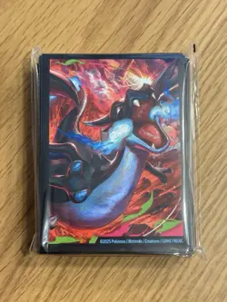 215x Mega Charizard Sleeves Phantasmal Flames UPC - 65x New Sealed Pokemon 2025 - Image 1