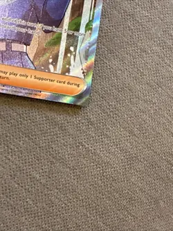 Pokemon TCG Amarys Prismatic Evolutions Full Art Trainer Card 132/131 NM - Image 4