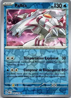Carte Pokemon Palkia 040/182 Reverse - 2023 - Image 1