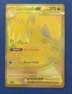 Pokemon Mega Dragonite ex 295/217 Hyper Rare Ascended Heroes NM - Image 1