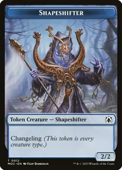 4x Shapeshifter Token - NM - March of the Machine - SPARROW MAGIC - Image 1