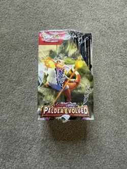 Pokemon TCG Scarlet & Violet Paldea Evolved Half Booster box - Seal ripped☑ - Image 3