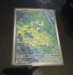 Pokemon TCG Froakie 088/086 chaos rising Holo Full Art Illustration Rare Eng - Image 1