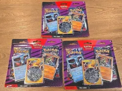 Lot of 3 Pokemon Blister Pack Team Rocket's Articuno Zapdos Tyranitar Sealed New - Image 1