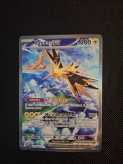Pokemon TCG Zapdos EX Scarlet & Violet 151 Sir 202/165 - Image 1