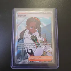 Pokemon TCG Naveen Trainer-Supporter Full Art Holo POR 112/088 Perfect Order - Image 1