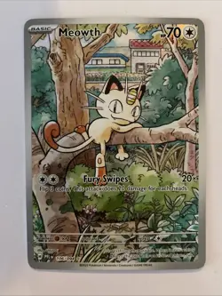 Pokemon Meowth 106/094 – Phantasmal Flames – English IR Ready To Gem - Image 1