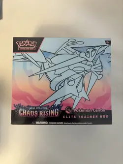 Pokemon Center Chaos Rising Elite Trainer Box ETB Brand New & Sealed - Image 1