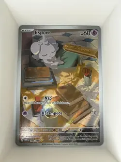 Espurr 095/088 Holo Illustration Rare Perfect Order Pokemon Near Mint - Image 1