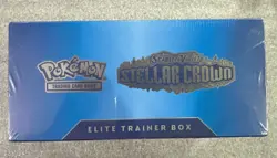 Pokemon Scarlet & Violet - Stellar Crown Elite Trainer Box - SEALED ETB •NEW• - Image 2