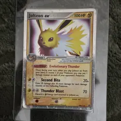 Pokemon TCG Jolteon ex EX Delta Species 109/113 Holo Ultra Rare 2005 - Image 1