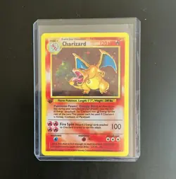 Charizard 4/102 Base Set Holo Rare 1999 English Stage 2 Mitsuhiro Arita - Image 1