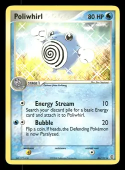 Poliwhirl 46/112 FireRed & LeafGreen RG MP - Image 2