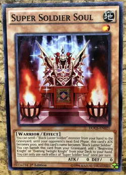 Super Soldier Soul DOCS-EN021 Common Yu-Gi-Oh Card 1st Edition New - Image 1