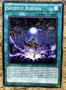 Shuffle Reborn - DOCS-EN053 - Common - 1st Edition NM YuGiOh! Dimension of Chao - Image 1
