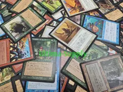 (200) Magic The Gathering Japanese Common Uncommon Card Lot Vintage Bulk ONLY - Image 1