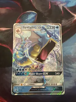 Gyarados GX SM212 Black Star Promo Holo Pokemon Card NM - Image 1