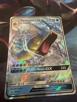 Gyarados GX SM212 Black Star Promo Holo Pokemon Card NM - Image 2