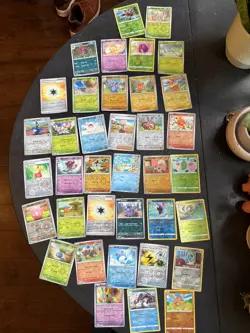 Pokemon Card joblot - 29x Holo, 54 Reverse Holo & Bulk - Image 2