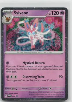 Sylveon - (Cosmos Holo) 172 SV: Scarlet & Violet Promo Cards Holo - A - Image 1