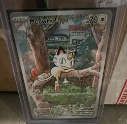 Pokemon Meowth & Eevee 2025 Basic Holo English Card Lot - Image 1