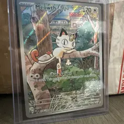 Pokemon Meowth & Eevee 2025 Basic Holo English Card Lot - Image 2