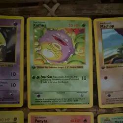 Pokemon 1999 Base Set 1st edition Shadowless Bundle Cards NM-LP Condition - Image 3