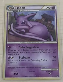 Espeon Holo - Call of Legends 4/95 Holo Rare 2011 LP Pokemon Card - Image 1