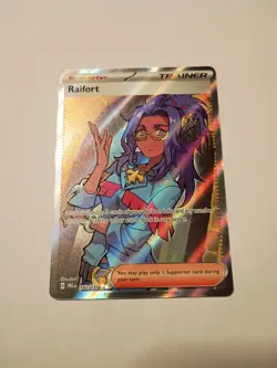Raifort Prismatic Evolutions Full Art Trainer Pokemon TCG Card 142/131 - Image 1