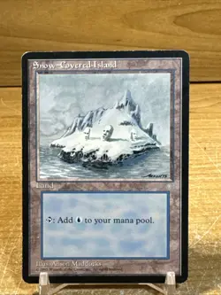 Snow-Covered Island Ice Age ICE MTG MP - Image 1