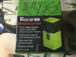 MTG Ultra Pro Force of Will - Magic Stone Flip Deck Box Factory SEALD - Image 3